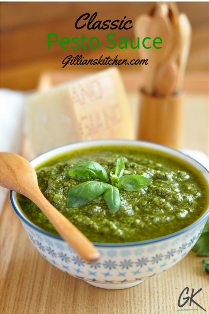pesto sauce pin