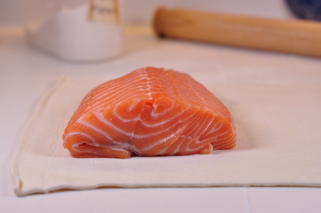 Pesto Salmon En Croûte - fillet on the pastry 2