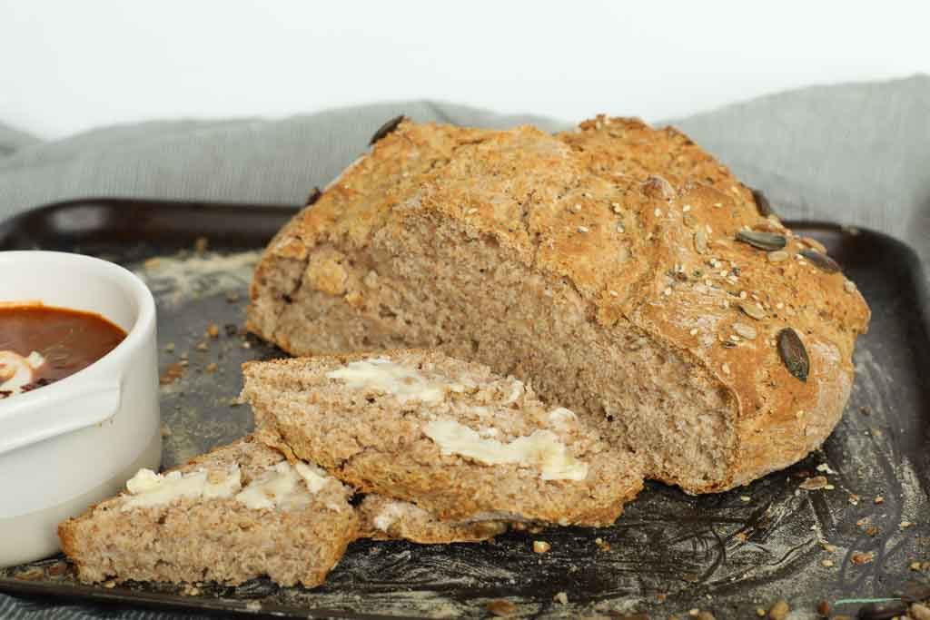 Traditional Irish Brown Soda Bread: A quick easy healthy and fulfilling ...